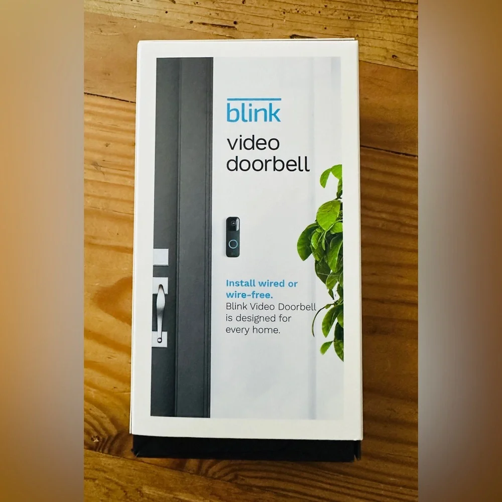 Blink Black Video Doorbell
